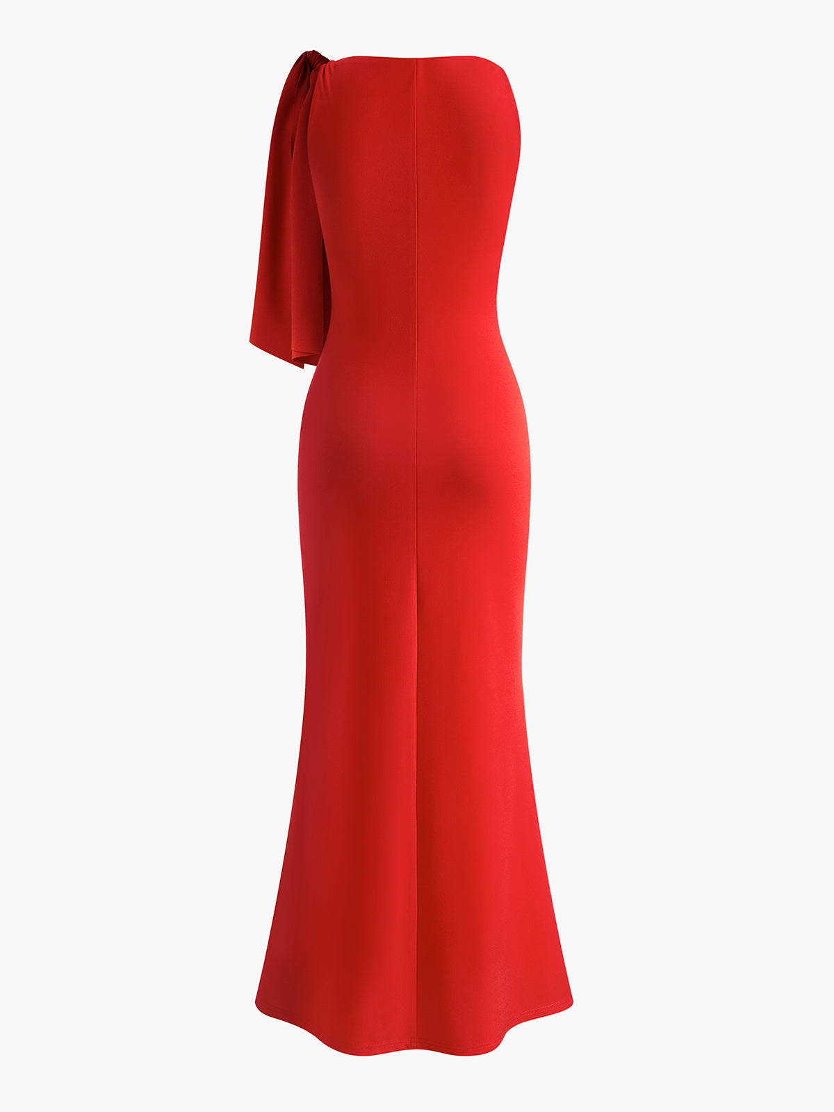 Beloved Knotted Sleeveless Long Elbise