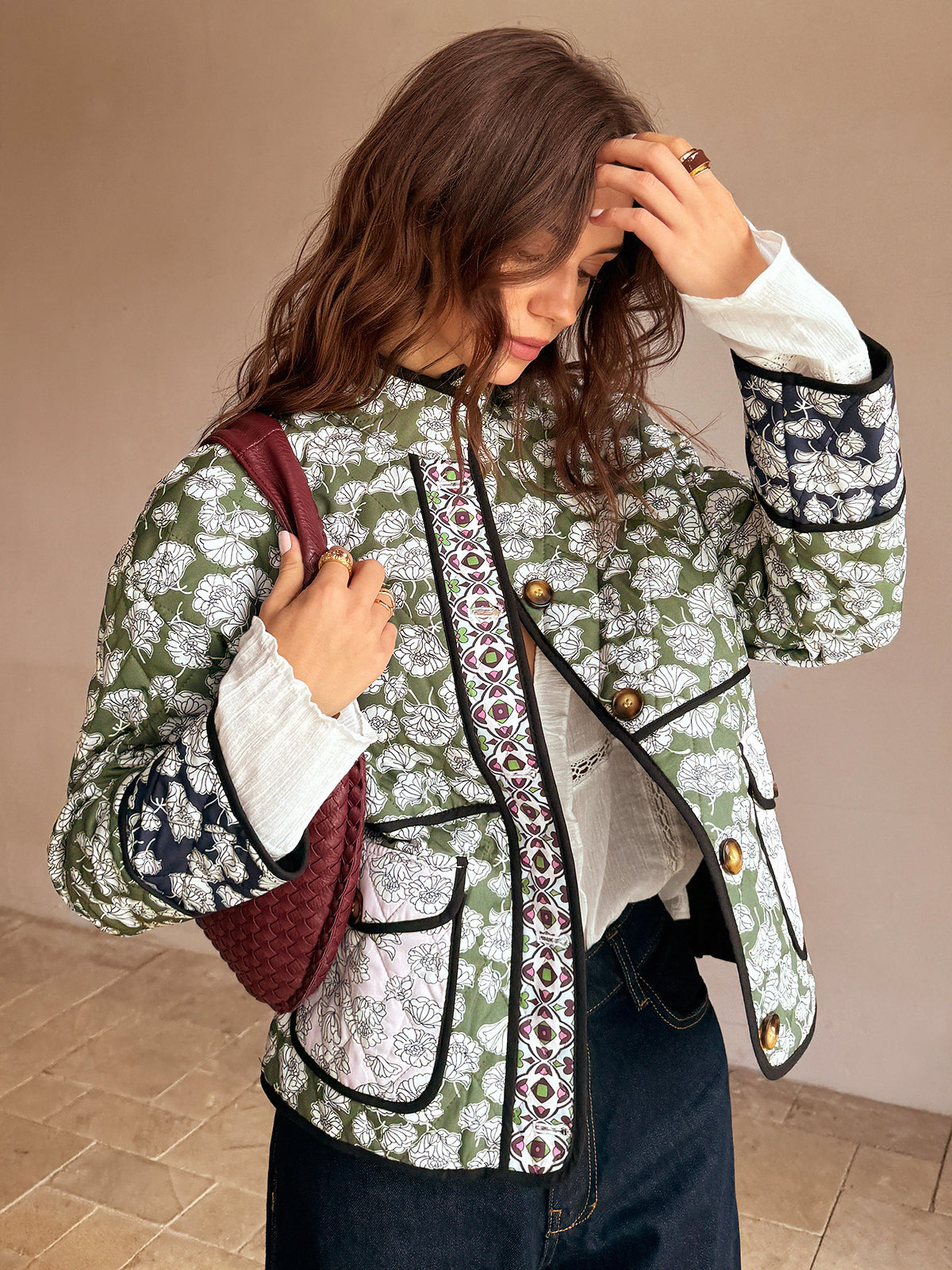 Boheme Flap Pockets Winter Palto