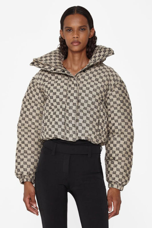 Monogram Jacquard Canvas Puffer Mont