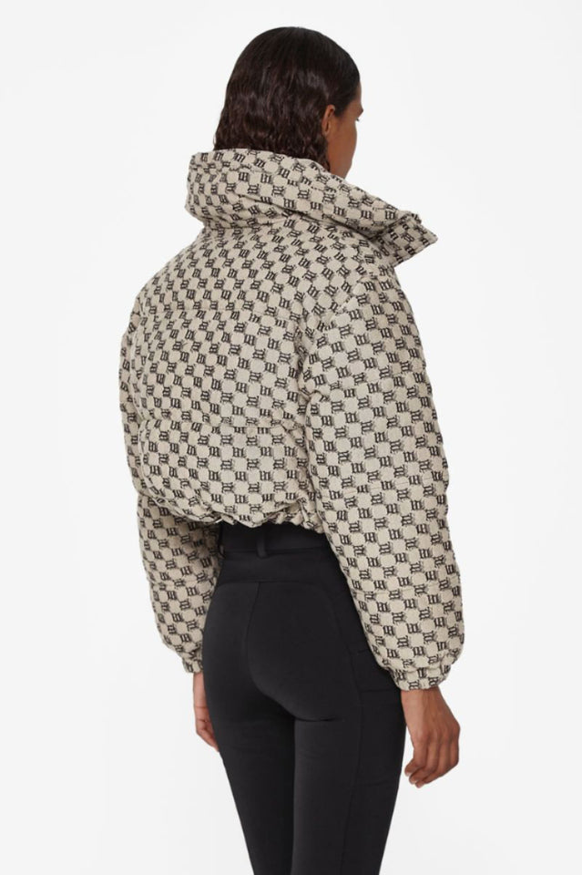 Monogram Jacquard Canvas Puffer Mont