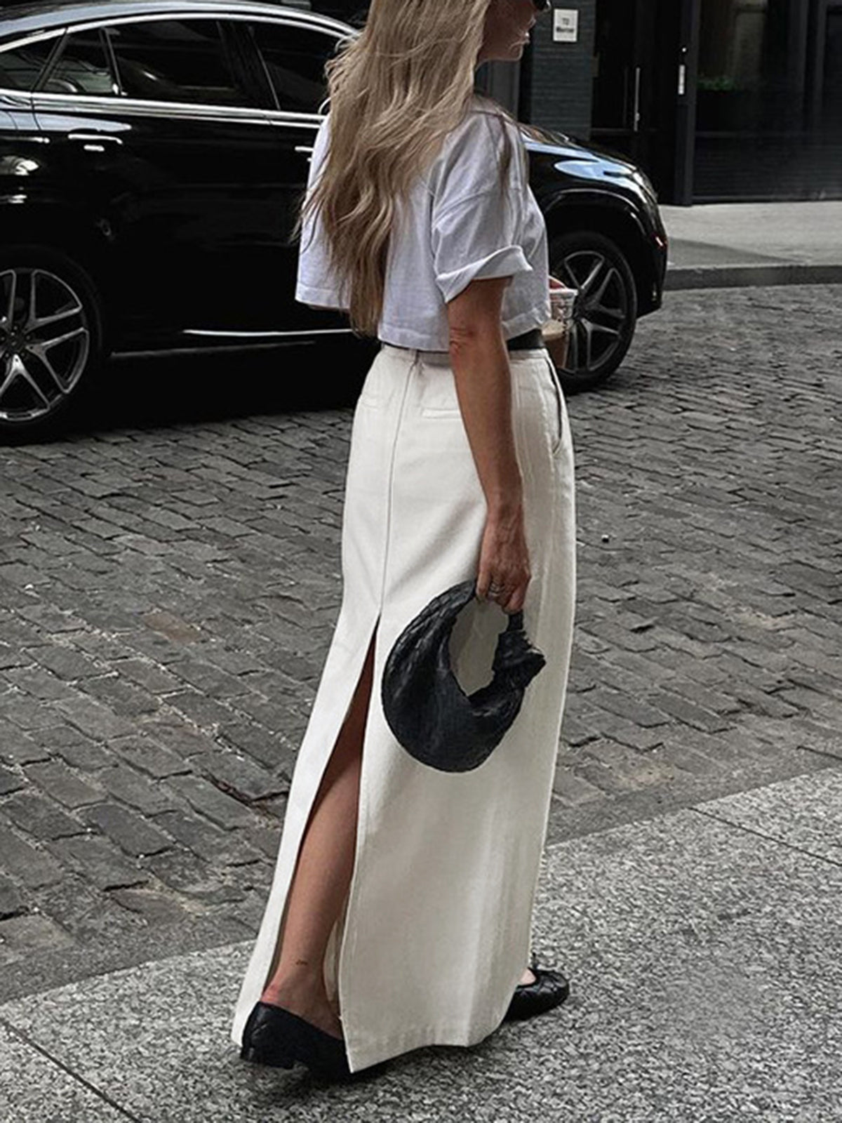 Parisian Slit Maxi Etek