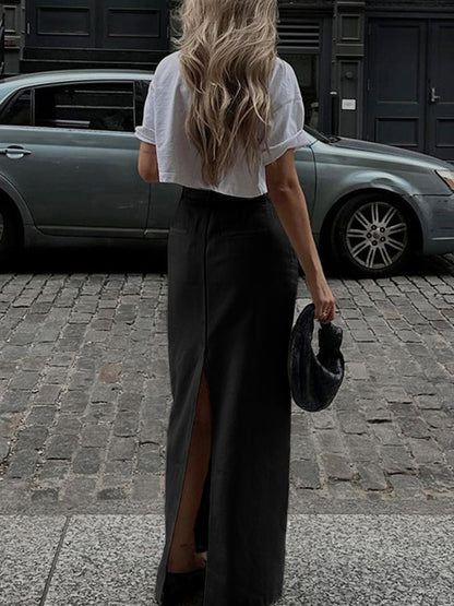 Parisian Slit Maxi Etek