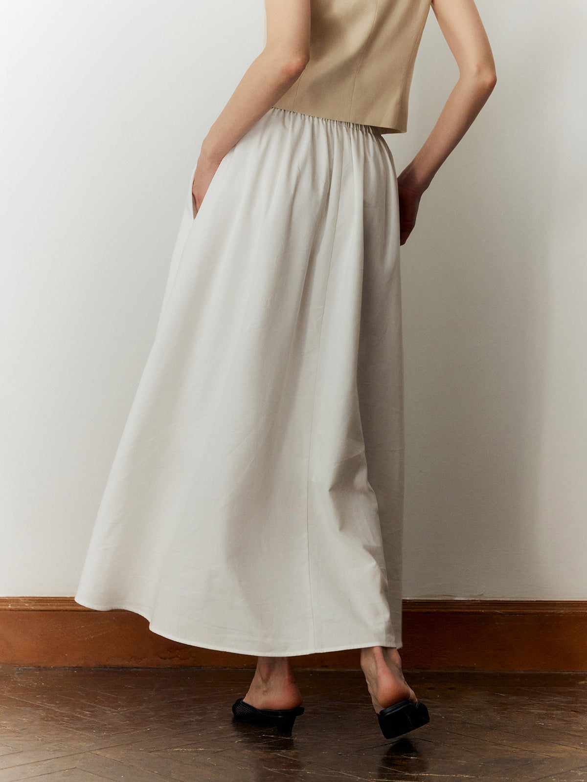 Cotton & Linen Maxi Etek