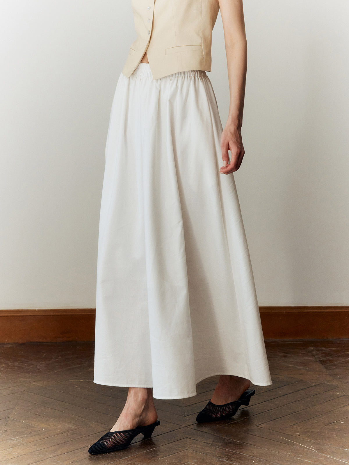 Cotton & Linen Maxi Etek