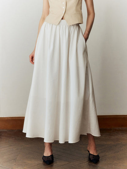 Cotton & Linen Maxi Etek