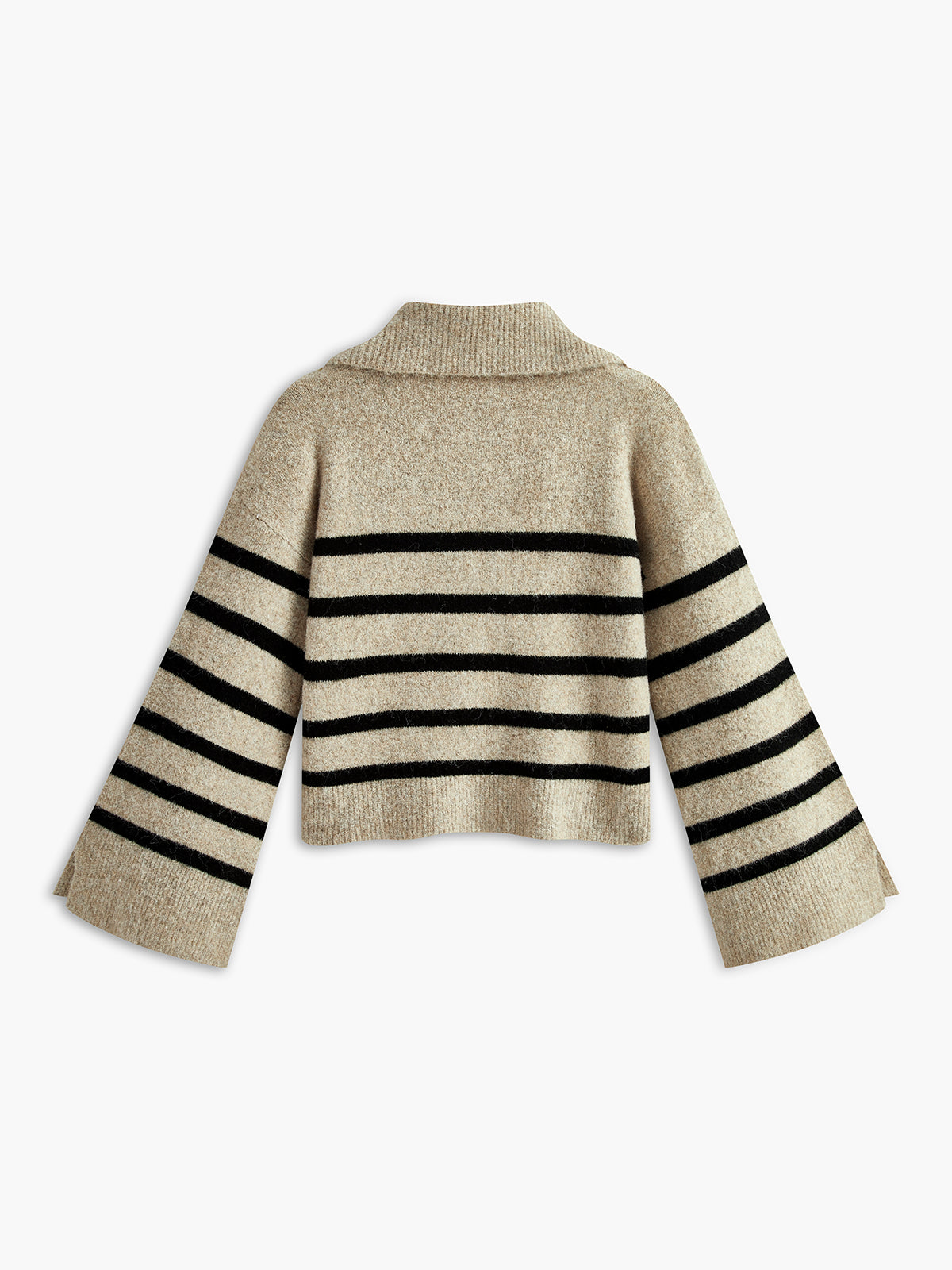 Oversize Striped Pullover Kazak