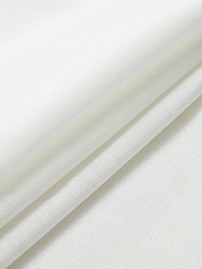 Linen Blends Button Up Kolsuz Üst