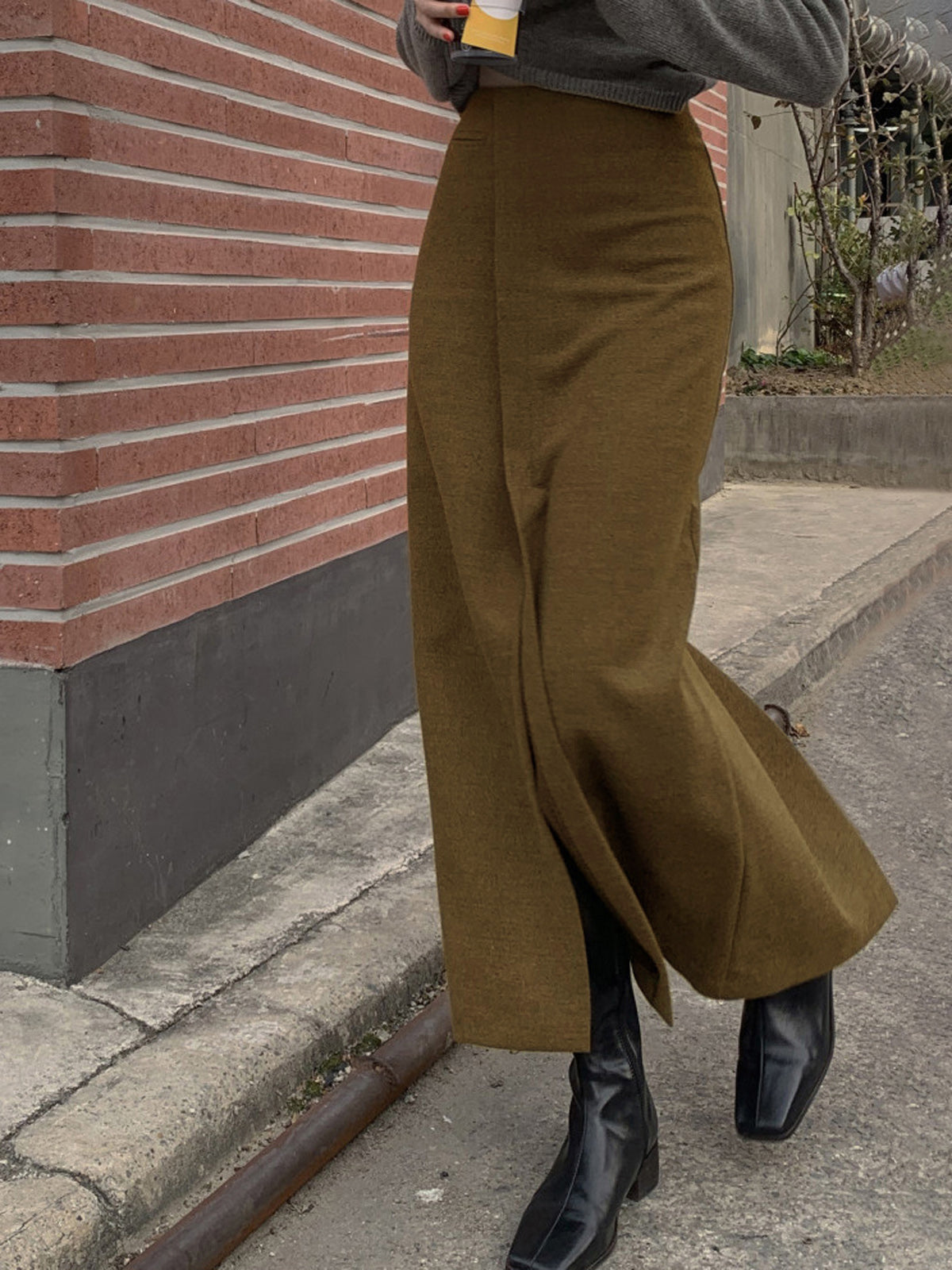 She's Effortless Slit Maxi Etek