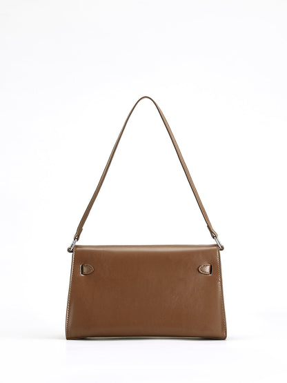 Flap Soft-Buckle Tote Çanta