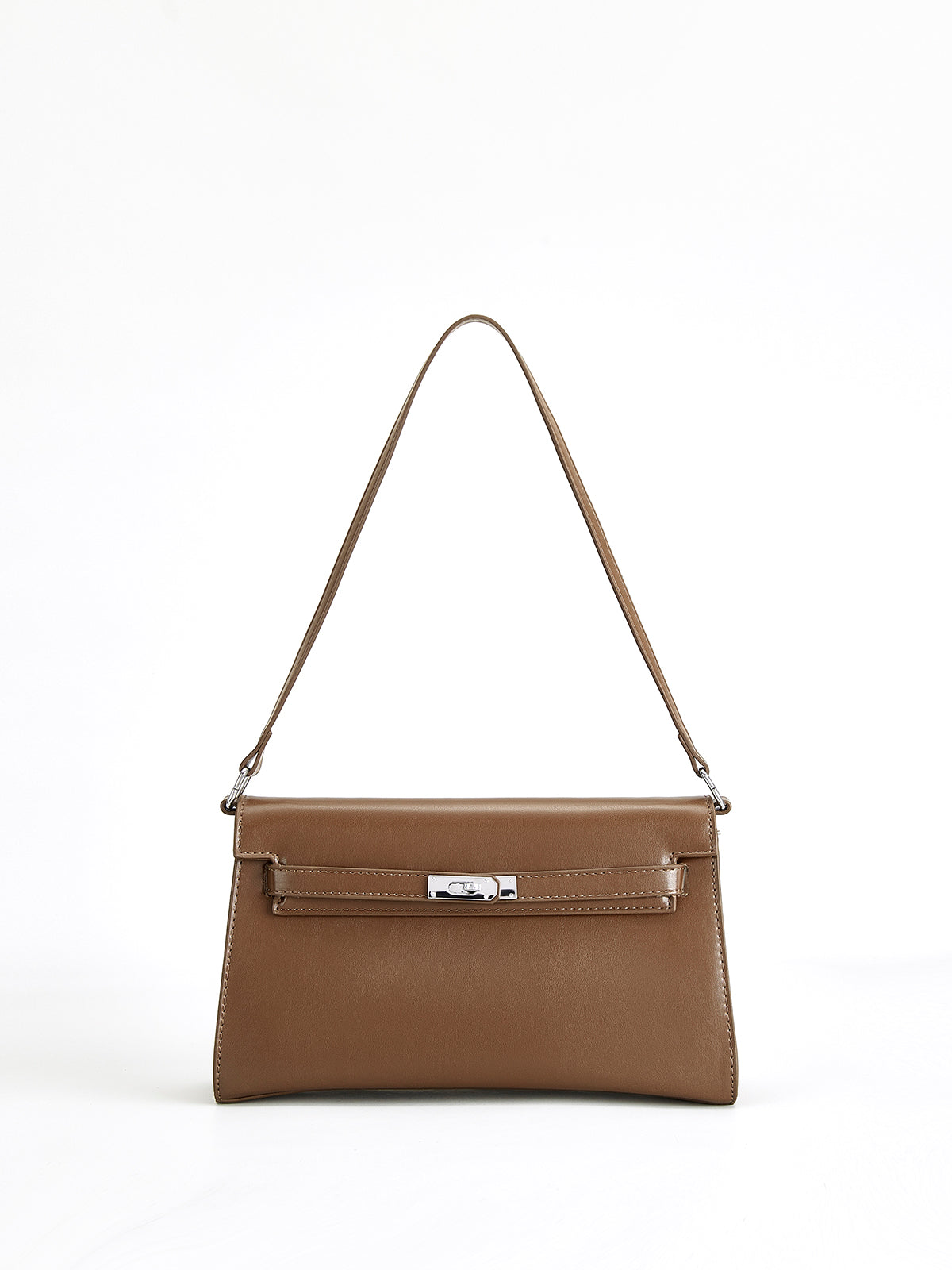 Flap Soft-Buckle Tote Çanta