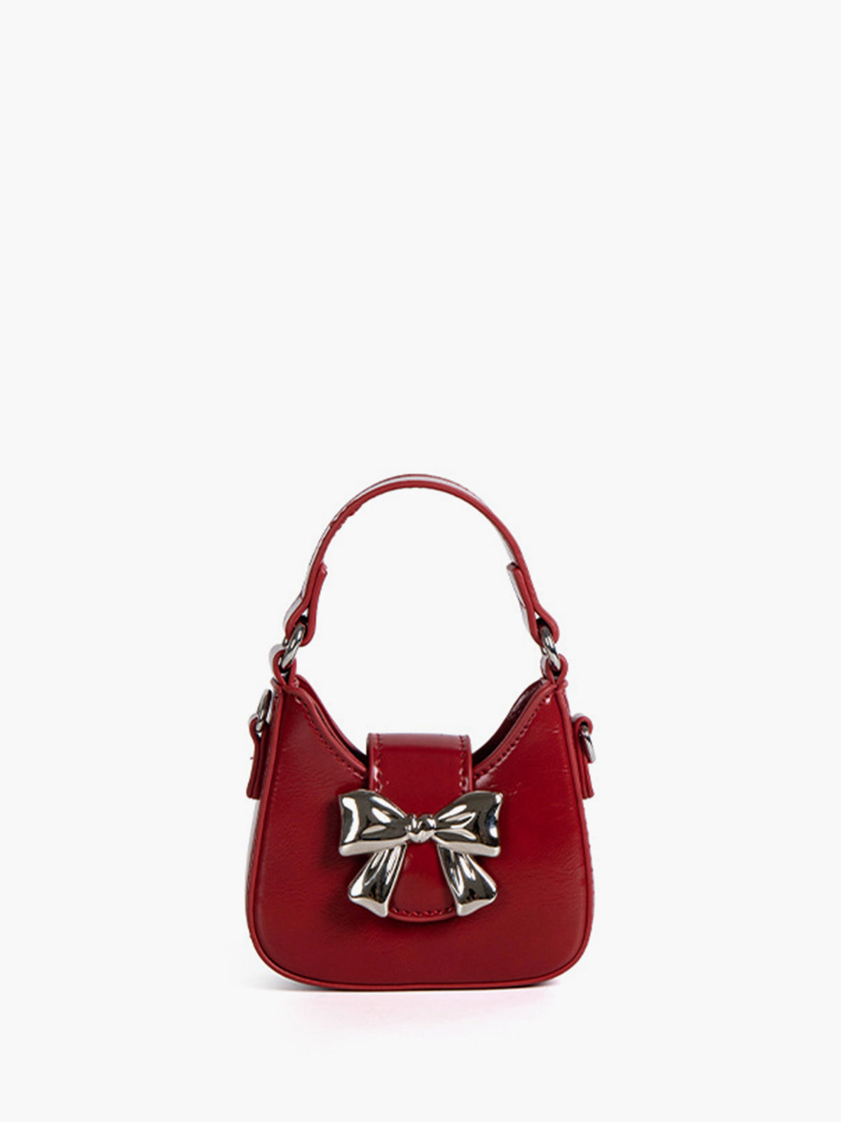 Bow Flap Mini Tote Çanta