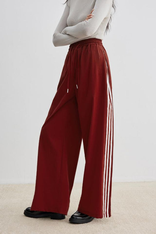 Athleisure Side Pinstripe Drawstring Pantolon