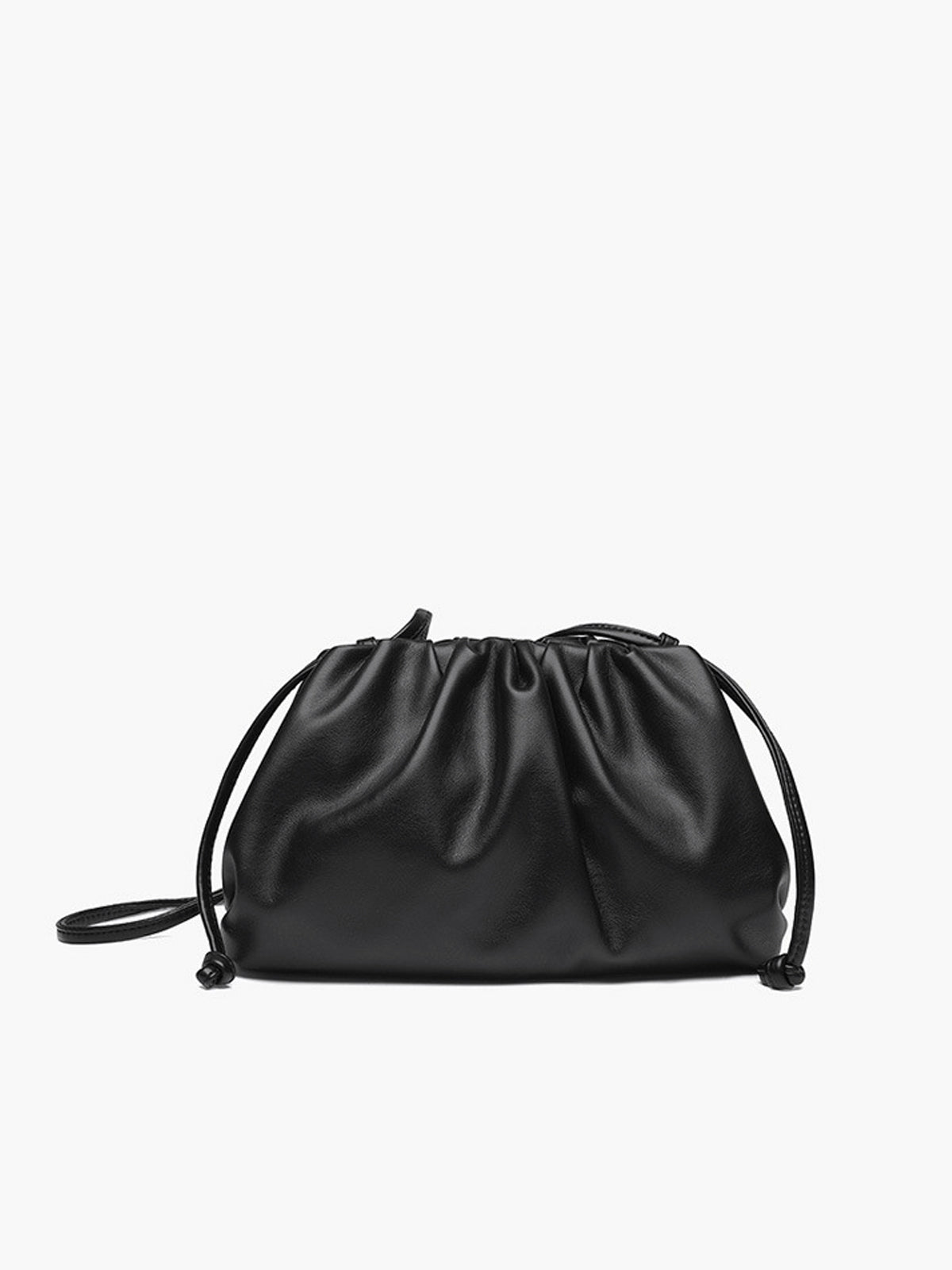 Drawstring Soft Clutch Çanta