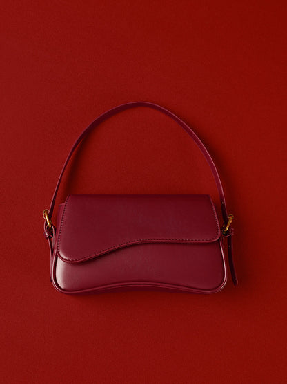 Adjustable Strap Flap Armpit Çanta