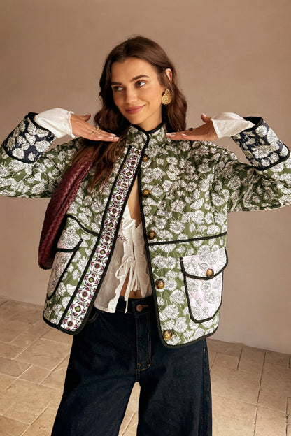 Boheme Flap Pockets Winter Palto