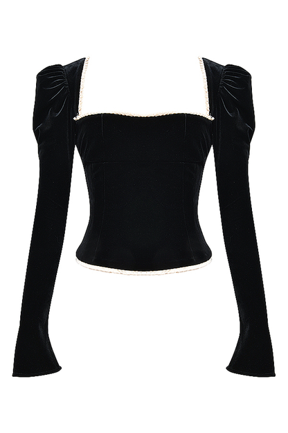 Noa Black Velvet Korse