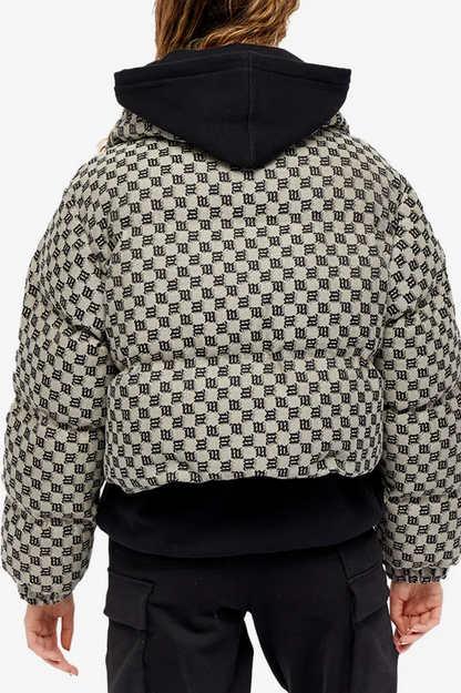 Monogram Jacquard Canvas Puffer Mont