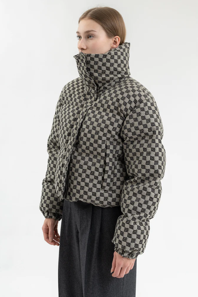 Monogram Jacquard Canvas Puffer Mont